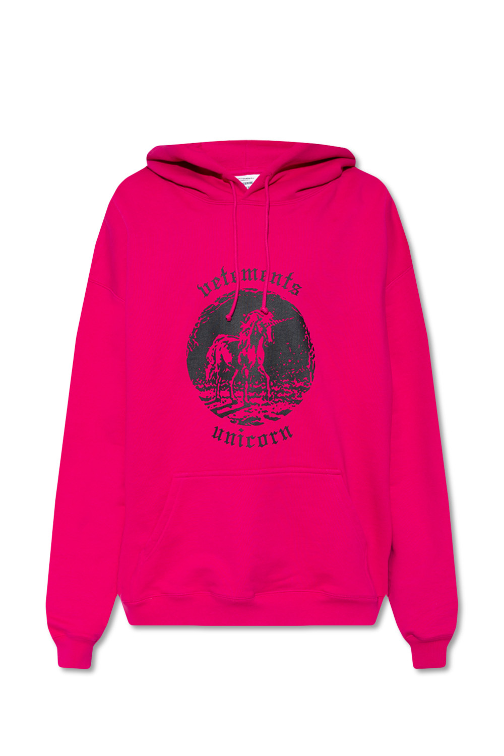 Pink cheap vetements hoodie